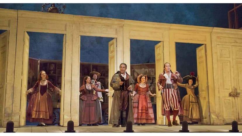 The Metropolitan Opera: Il Barbiere di Siviglia Backdrop